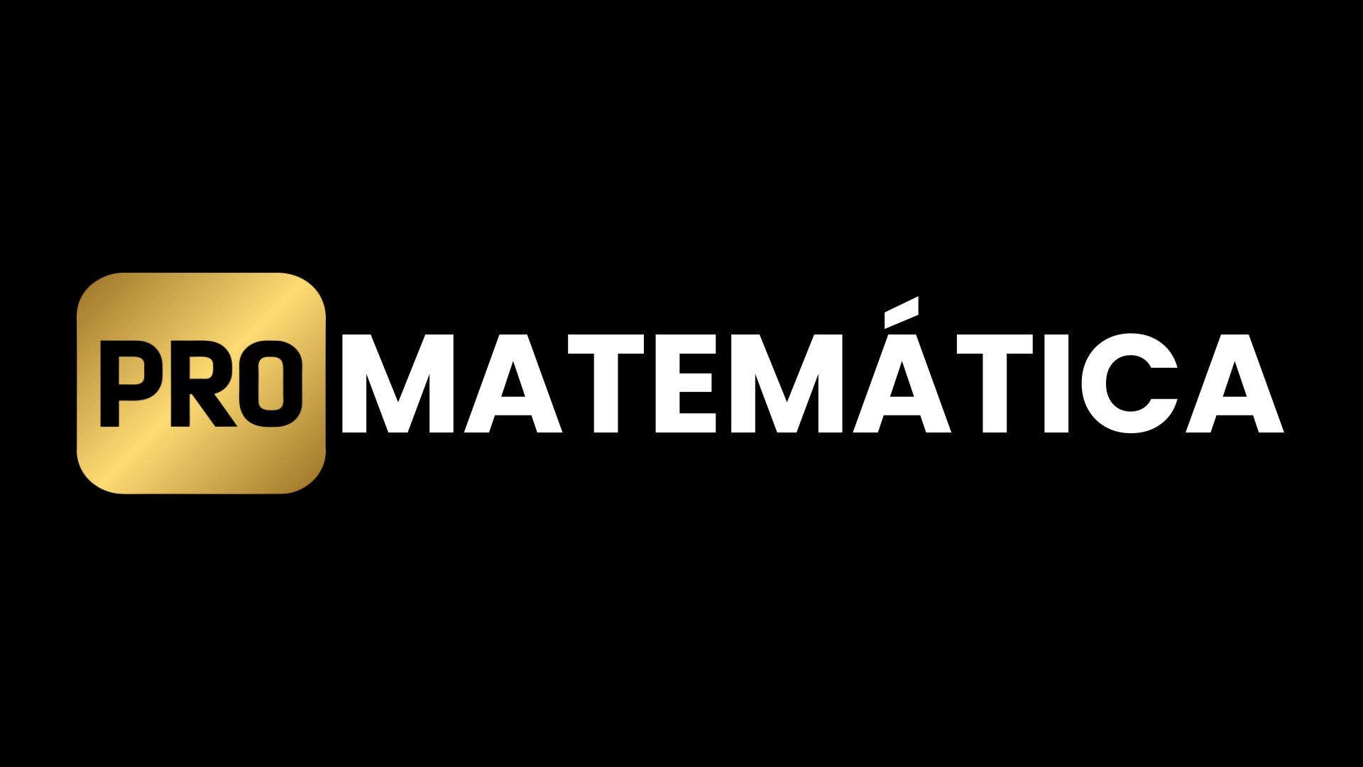 PRO Matemática